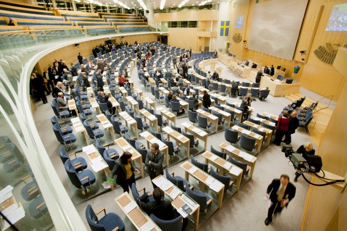 Parlamento de Suecia