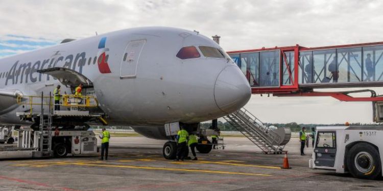 American Airlines, EE. UU., Vuelos, Cuba