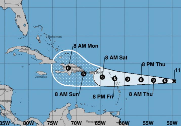 Depresión tropica, Caribe